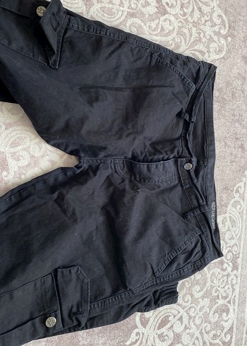 Siyah Kemerli Erkek Denim Pantolon - Görsel 2