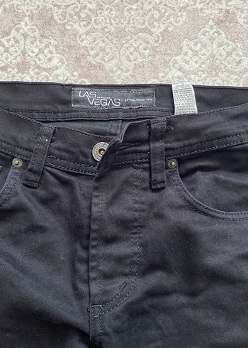 Erkek Siyah Regular Fit Kot Pantolon - Görsel 2