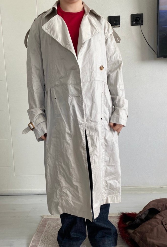 Bej ve Gri Desenli Mutfak Önlüğü - Görsel 2