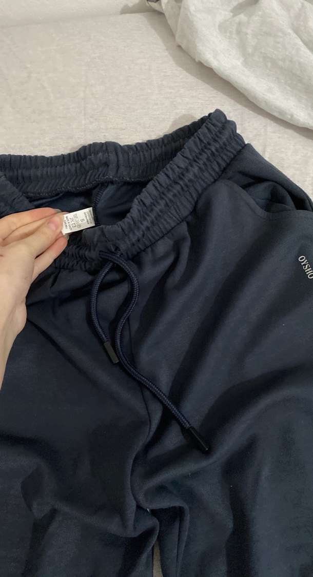 Gri Rahat Kesim Kadın Eşofman Altı - Görsel 2