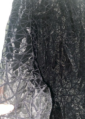 Siyah Gotik Uzun Kadın Elbisesi - Görsel 2