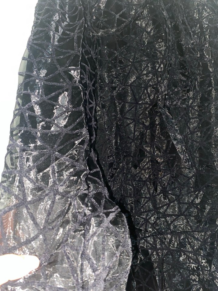 Siyah Gotik Uzun Kadın Elbisesi - Görsel 2