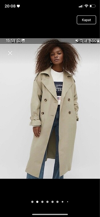 Stradivarius Stradivarius trençkot
