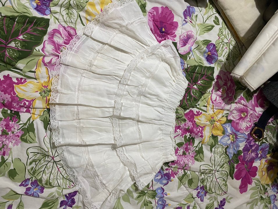 Zara kadın mini fırfırlı dantelli etek - Görsel 4