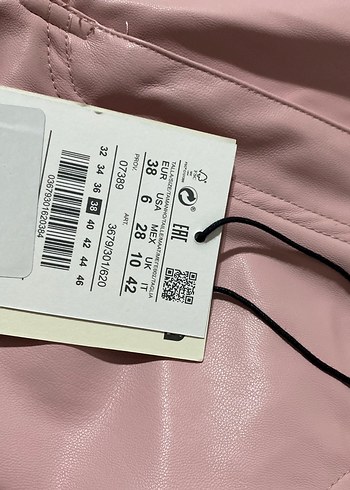Pull & Bear Kadın Deri Pantolon - Görsel 6