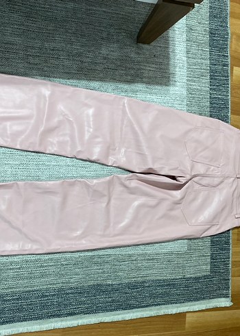 Pull & Bear Kadın Deri Pantolon - Görsel 14