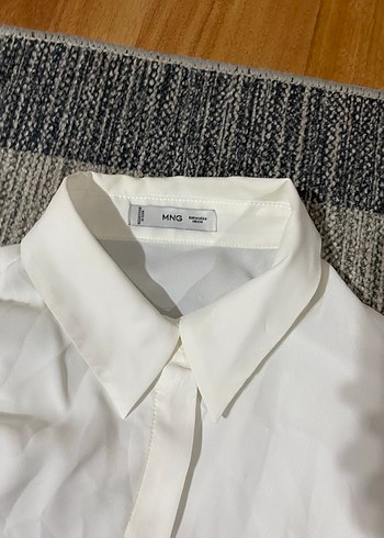 Mango Kadın Beyaz Gömlek - Görsel 3