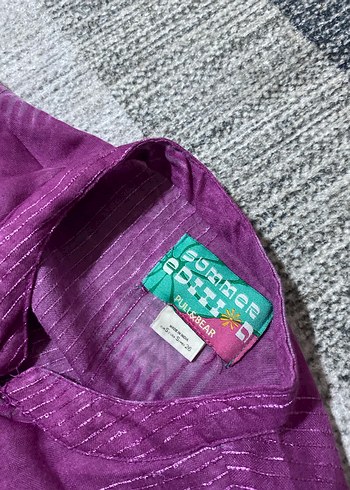 pull & bear kadın bohem tarzı bluz - Görsel 6