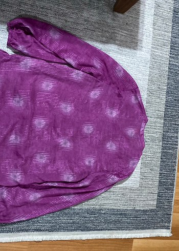 pull & bear kadın bohem tarzı bluz - Görsel 10