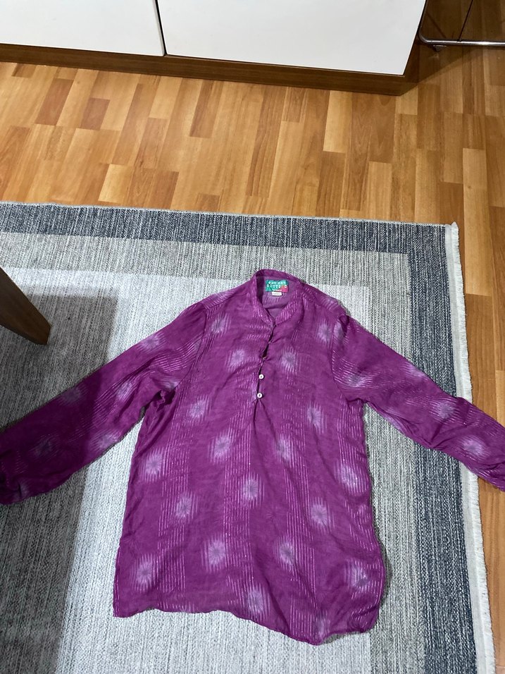 pull & bear kadın bohem tarzı bluz - Görsel 3