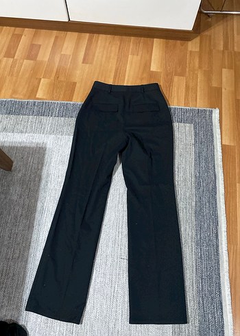 Zara Kadın Siyah Kumaş Pantolon - Görsel 11