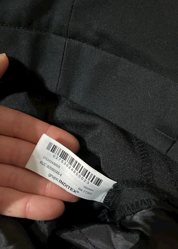 Zara Kadın Siyah Kumaş Pantolon - Görsel 6