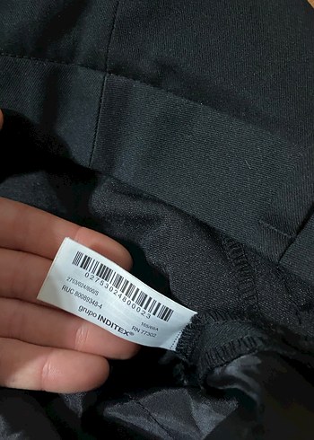 Zara Kadın Siyah Kumaş Pantolon - Görsel 5