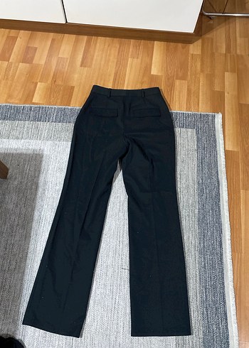 Zara Kadın Siyah Kumaş Pantolon - Görsel 10