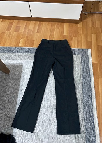 Zara Kadın Siyah Kumaş Pantolon - Görsel 7