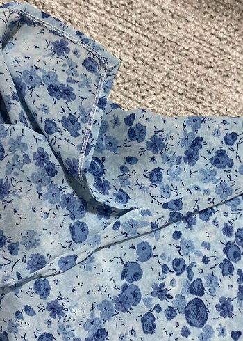 Zara Kadın Vintage Gömlek - Görsel 9