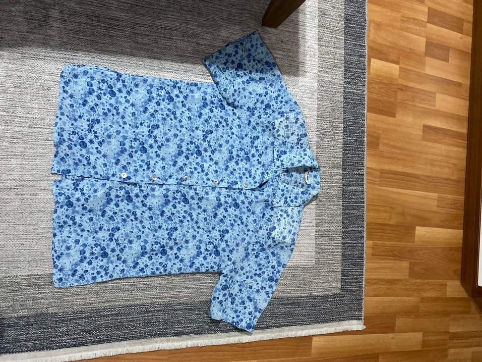 Zara Kadın Vintage Gömlek - Görsel 4