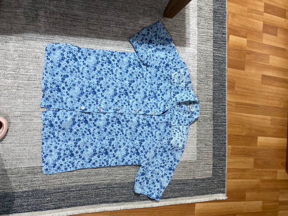 Zara Kadın Vintage Gömlek - Görsel 2