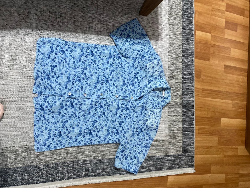 Zara Kadın Vintage Gömlek - Görsel 3