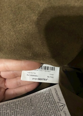 Zara Kadın Süet Ceket - Görsel 9