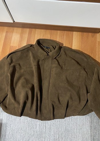 Zara Kadın Süet Ceket - Görsel 2