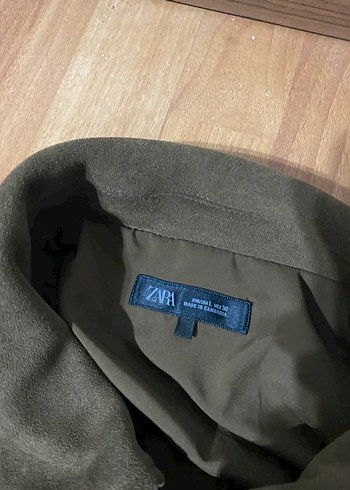 Zara Kadın Süet Ceket - Görsel 8