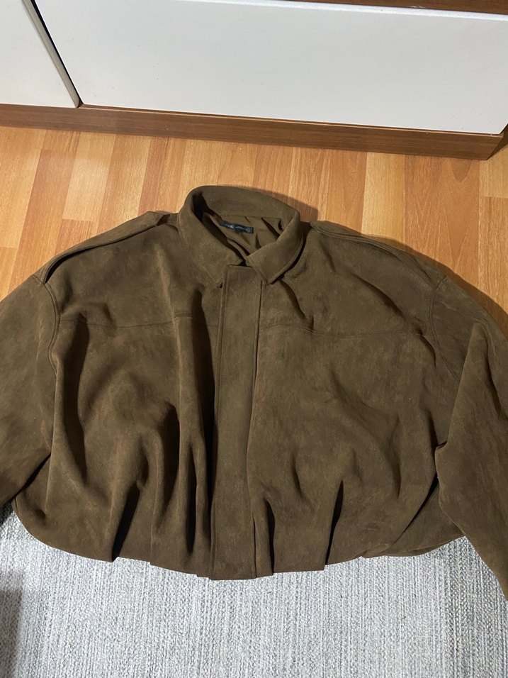 Zara Kadın Süet Ceket - Görsel 2