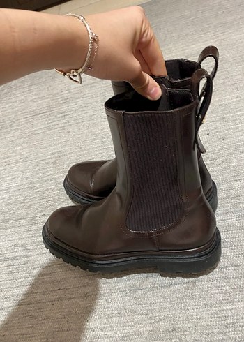 Zara Kadın Kahverengi Bot - Görsel 3