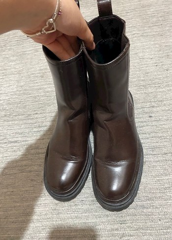 Zara Kadın Kahverengi Bot - Görsel 2