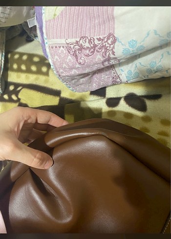 zara kadın kahverengi çanta - Görsel 10