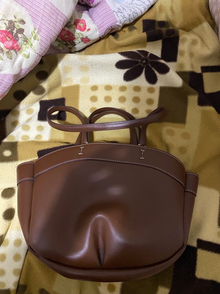 zara kadın kahverengi çanta - Görsel 3