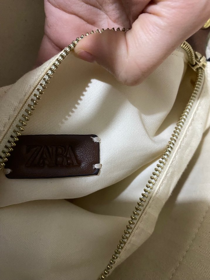 zara kadın kahverengi çanta - Görsel 4