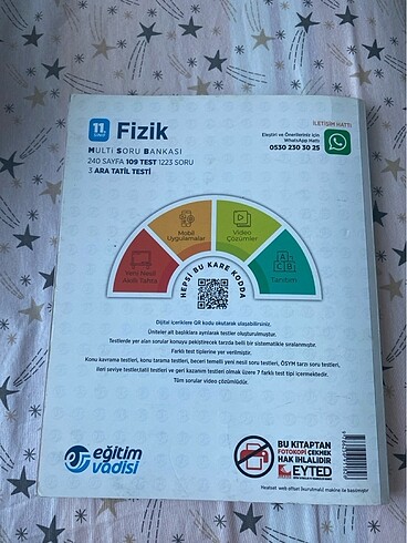  11.sınıf fizik multi soru bankası egitim vadisi