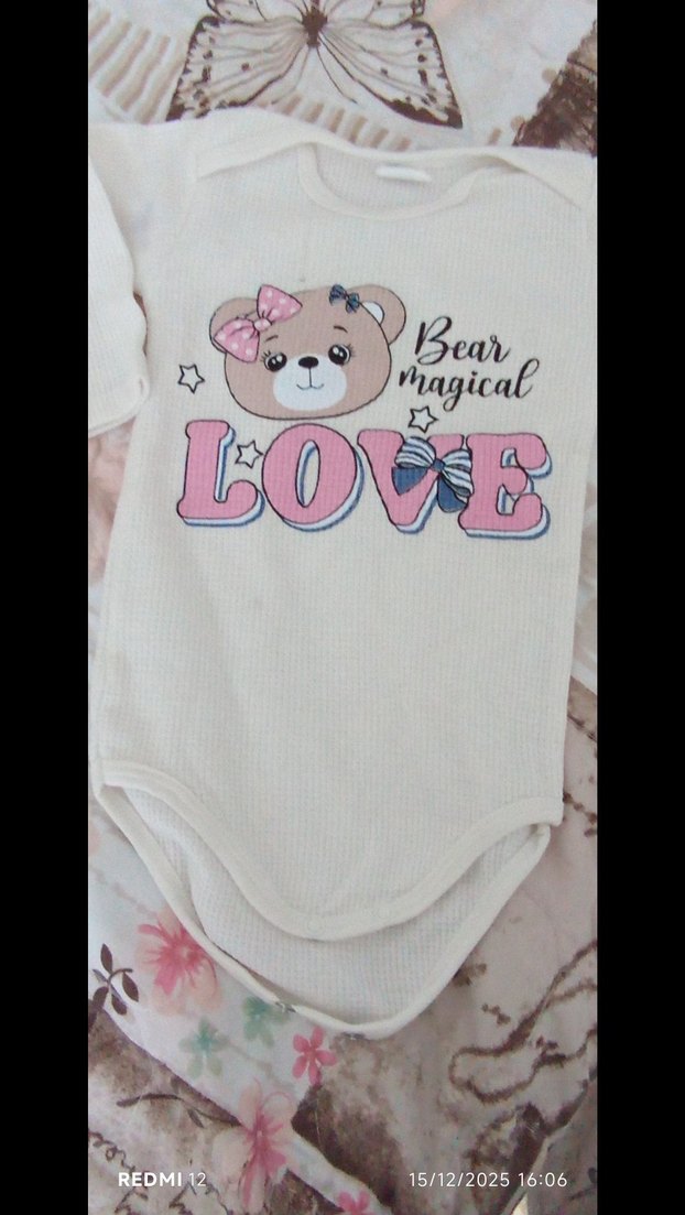 3 adet bebek zıbın - Görsel 2