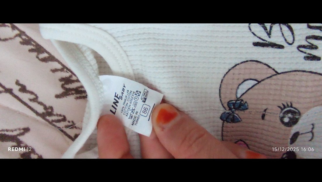 3 adet bebek zıbın - Görsel 4