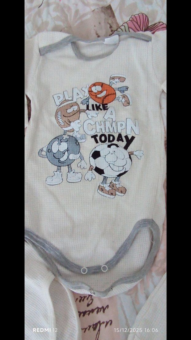 3 adet bebek zıbın - Görsel 3