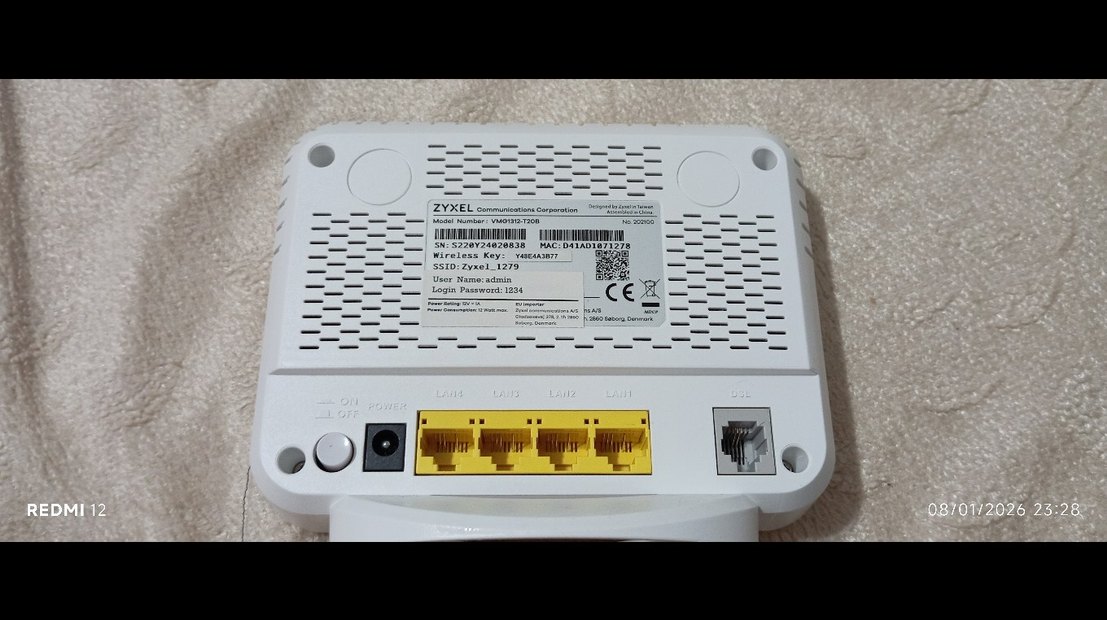 ZyXEL TTNET modem - Görsel 5