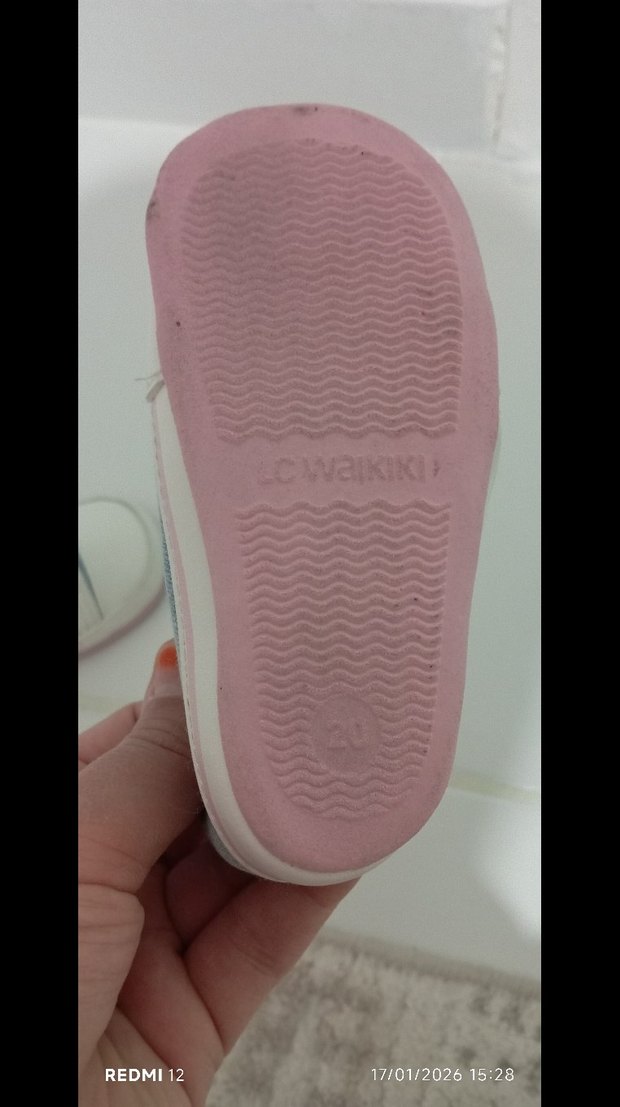 Kız Bebek Pembe İlk Adım Ayakkabısı - Görsel 3