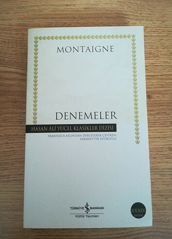 Montaigne Denemeler