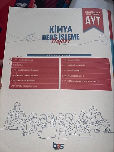  BES DİF AYT KİMYA FÖYLERİ