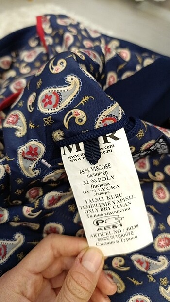 Lacivert blazer - Görsel 9