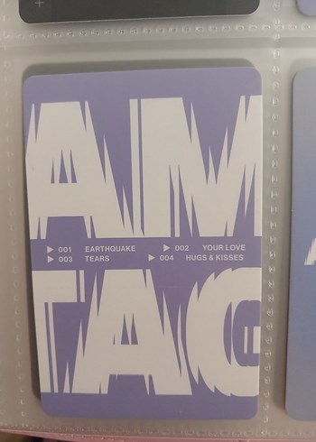 Diğer jisoo amortage md photocard pc