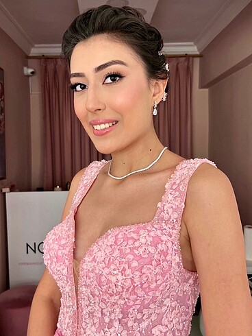 38 Beden Pembe Abiye Nişanlık Galisa Grace