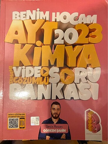 BENİM HOCAM AYT KİMYA