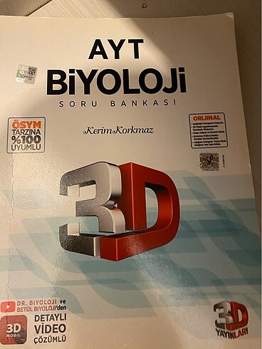 3D ayt biyoloji