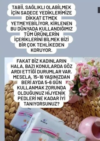 AiRiZ Yumuşak, Pamuklu HİJYENİK PED TANE FİYATIDIR. - Görsel 9