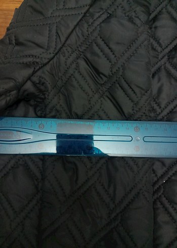 Siyah Kadın Uzun kaban - Görsel 4