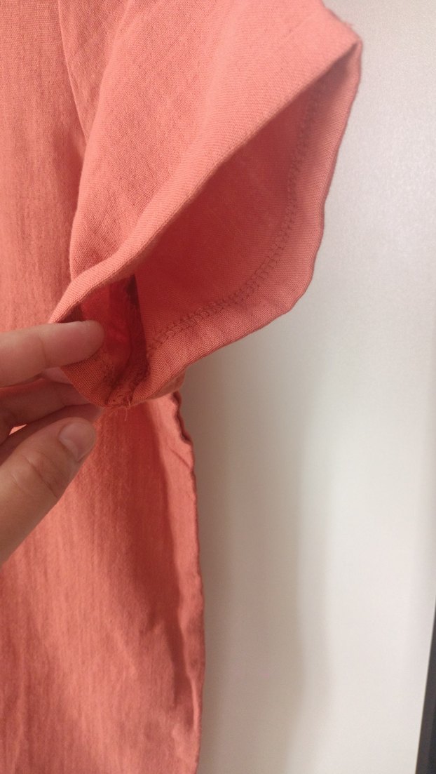 Düğmeli Kısa Kollu Keten Erkek Çocuk Tişörtü - Görsel 3