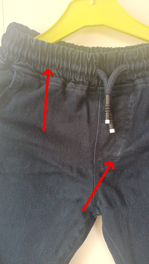 Erkek Siyah Normal Kesim Denim Pantolon - Görsel 5