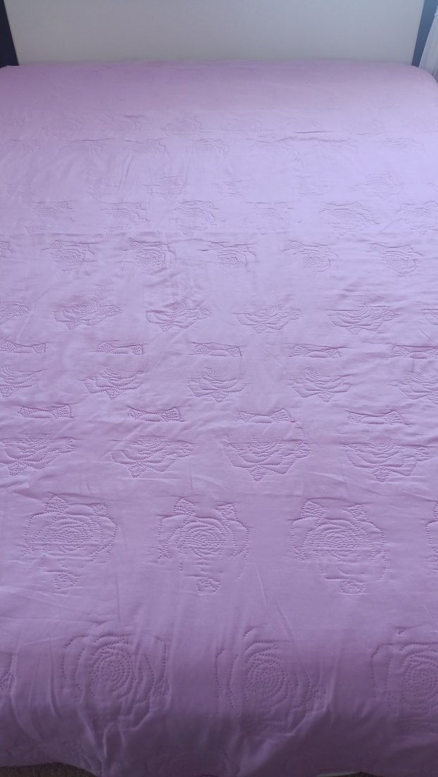 Pembe Baskılı Pastel Yatak Kılıfı - Görsel 5